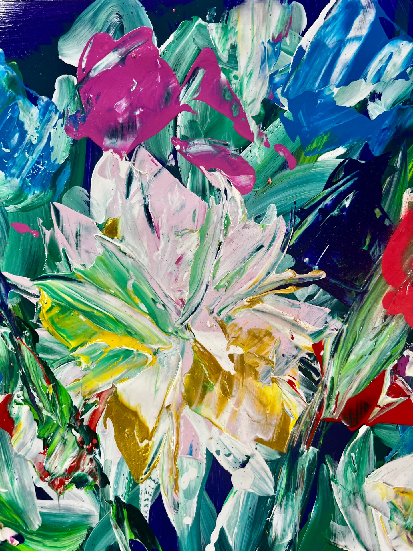 Courage to be Tender / Purple / Archival Paper Bouquet / Sunday Collection / January 2026