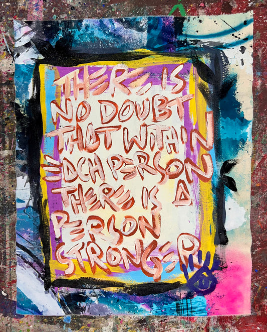 Person Stronger / Mantra / May 2025