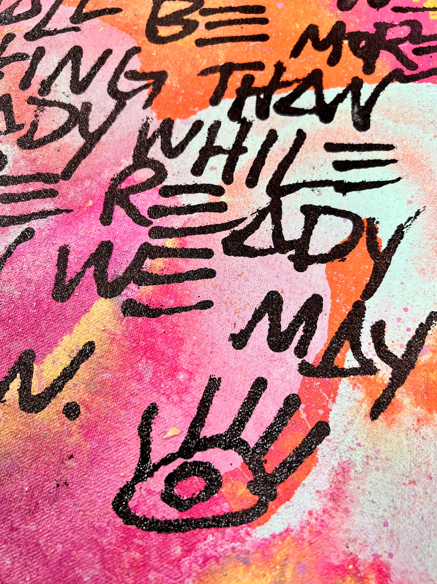 Beautifully So / Pink & Orange Colorwash Mantra / March 2026