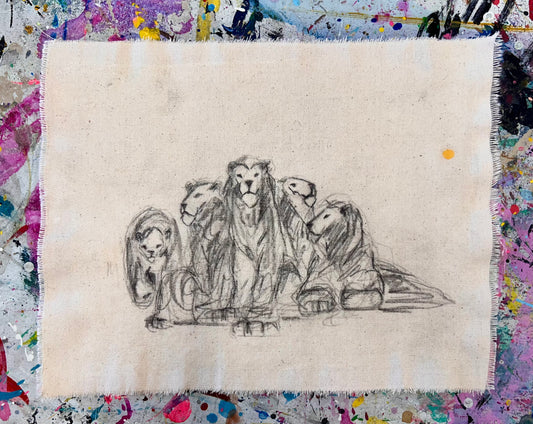 Gather / Pride of Lions Sketch / Sunday Collection / September 2025