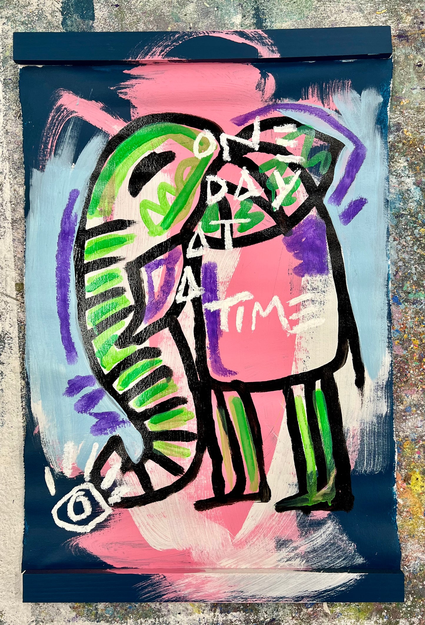 One Day at a Time / Cave Elephant Banner / February 2024