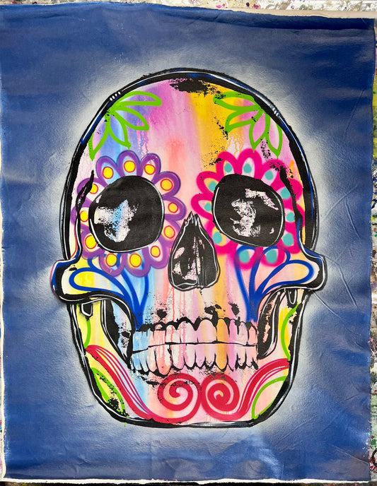 Made to Bloom / Navy Sugar Skull / August 2024