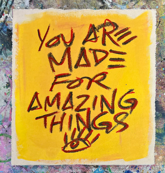 Amazing Things / Goldenrod / Mantra / May 2024