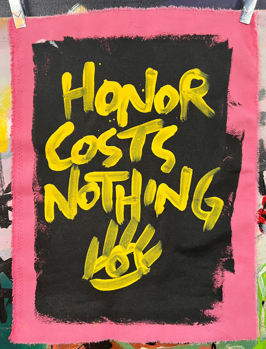 Honor Costs Nothing 3 / Mantra / Sunday Collection / July 2025