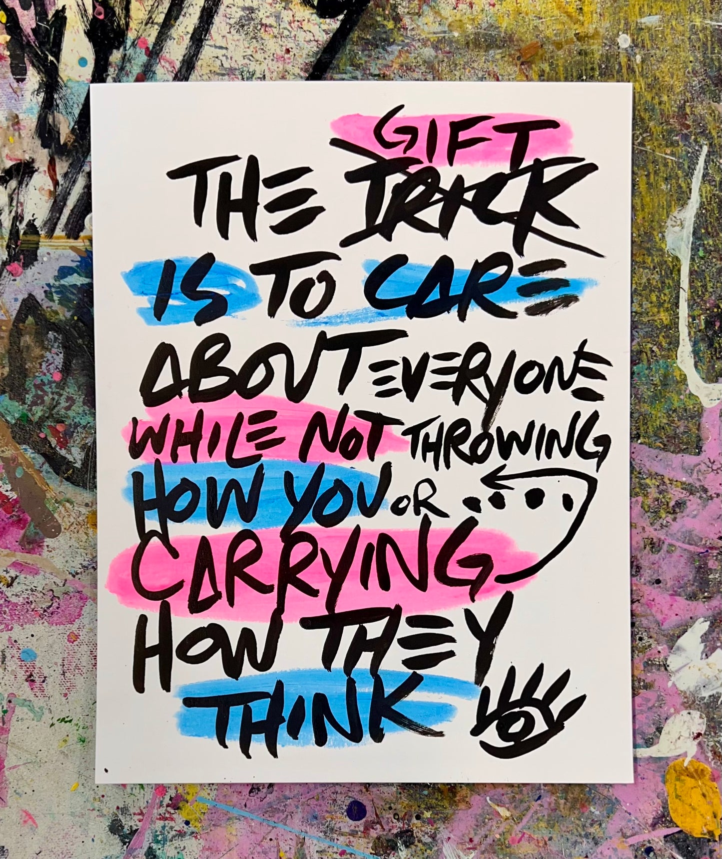 The Gift Mantra / Archival Paper / Sunday Collection / October 2025