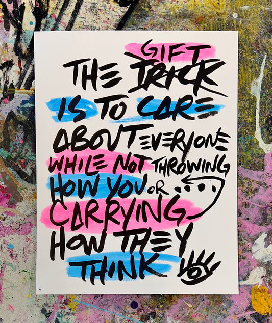 The Gift Mantra / Archival Paper / Sunday Collection / October 2025