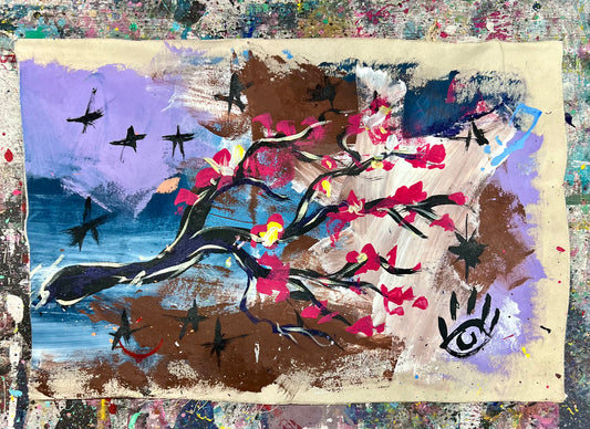 A Good Day to be Free / Cherry Blossom Branch / November 2023