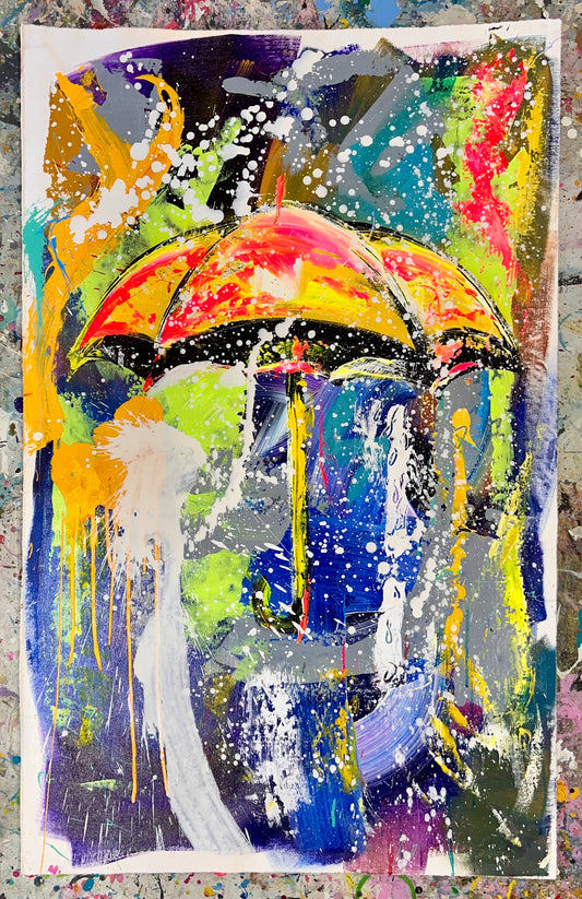 Thank You Rain / Abstract Umbrella / Sunday Collection / September 2025