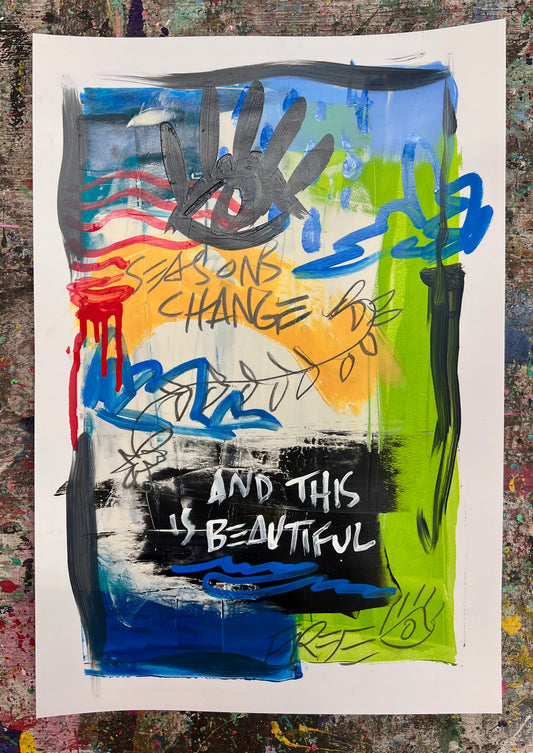 Seasons Change Sketch / Archival Paper / May 2025