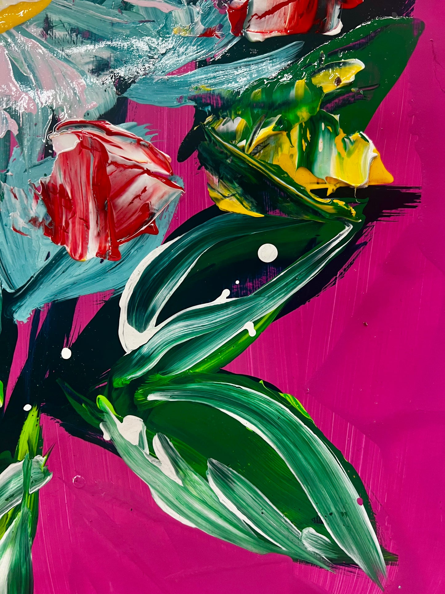 Giving Hands / Fuchsia / Archival Paper Bouquet / Sunday Collection / January 2026