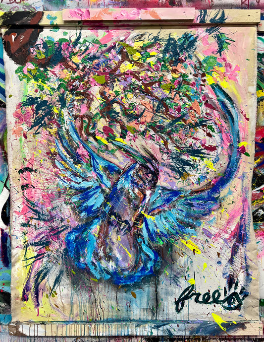 Beautiful and Free / Double Sided Owl Banner / De Fer Troy Hill / July 2026