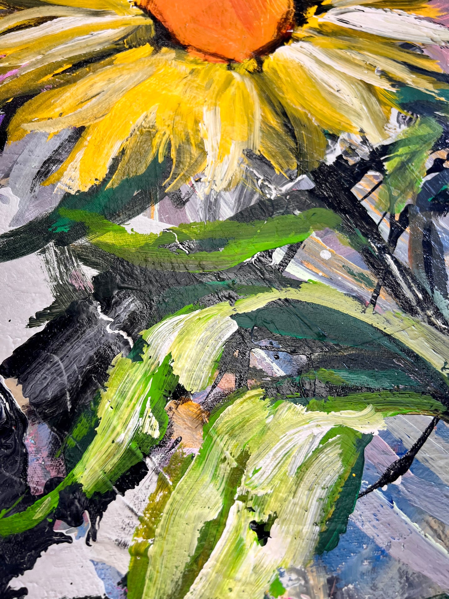 Natural Flow / Abstract Sunflower / August 2026
