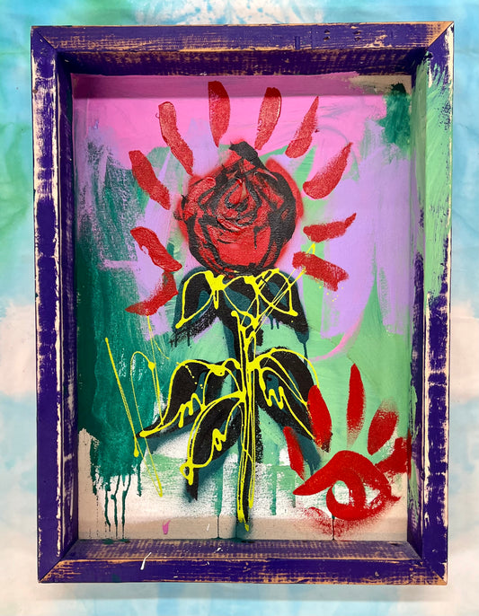 Standing Right in Open Frees / Reverse Framed Rose / March 2024