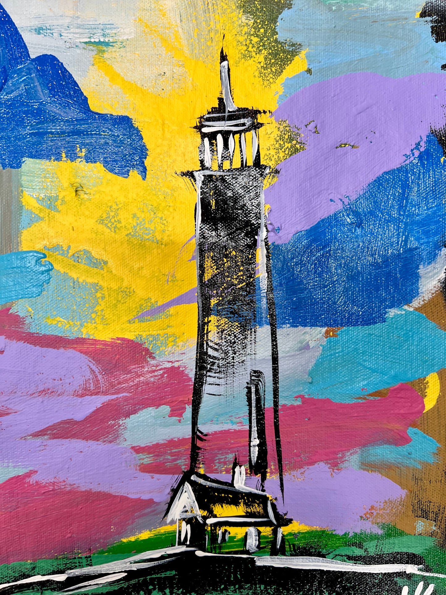 One Day at a Time / Lighthouse Sketch / January 2025