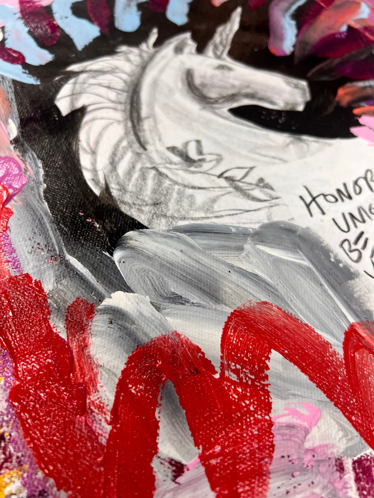 Honor Thy Uniqueness / Mantra Collage / March 2025