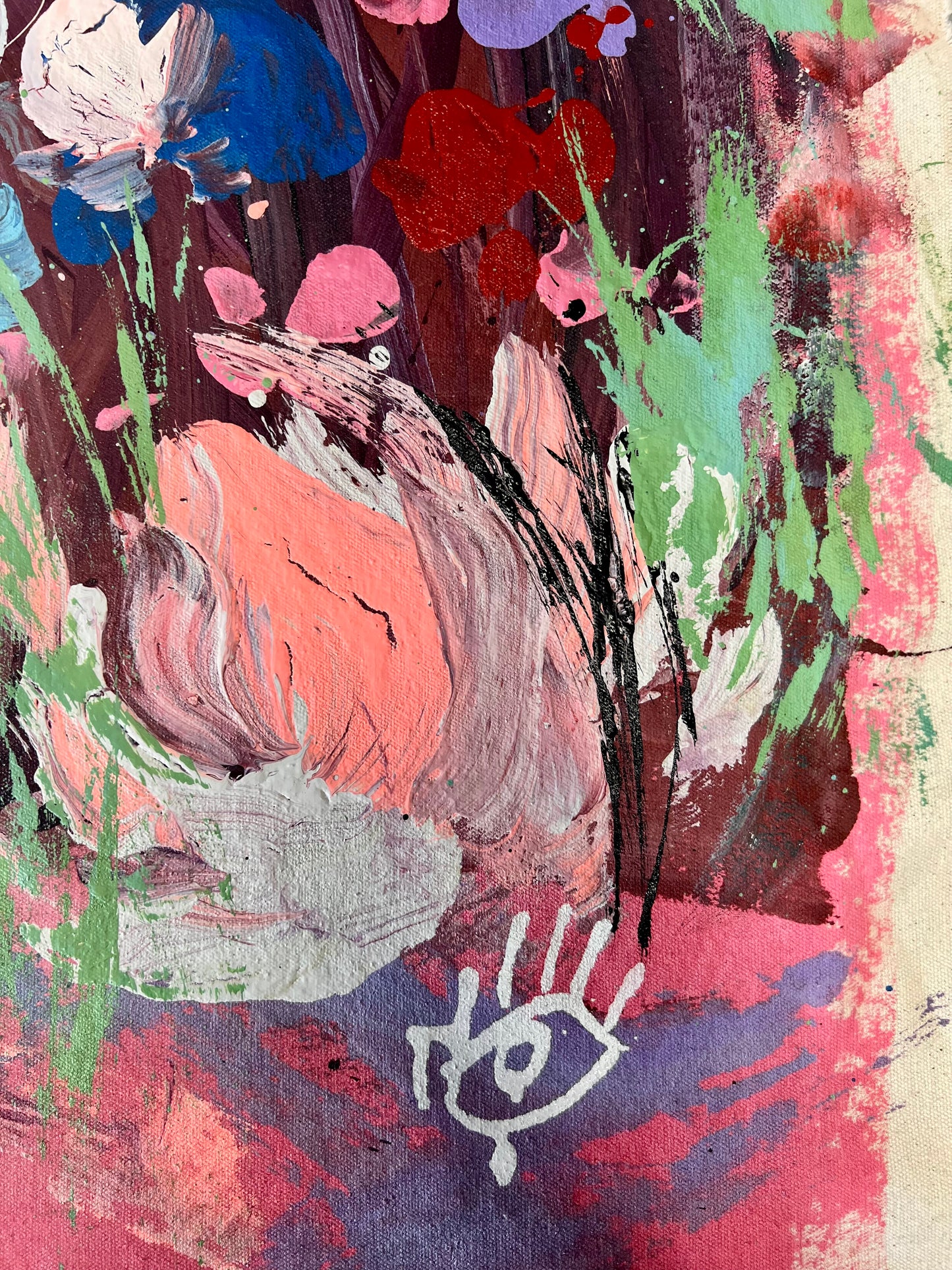 Beautiful and Free / Pink / Floral Landscape / June 2026