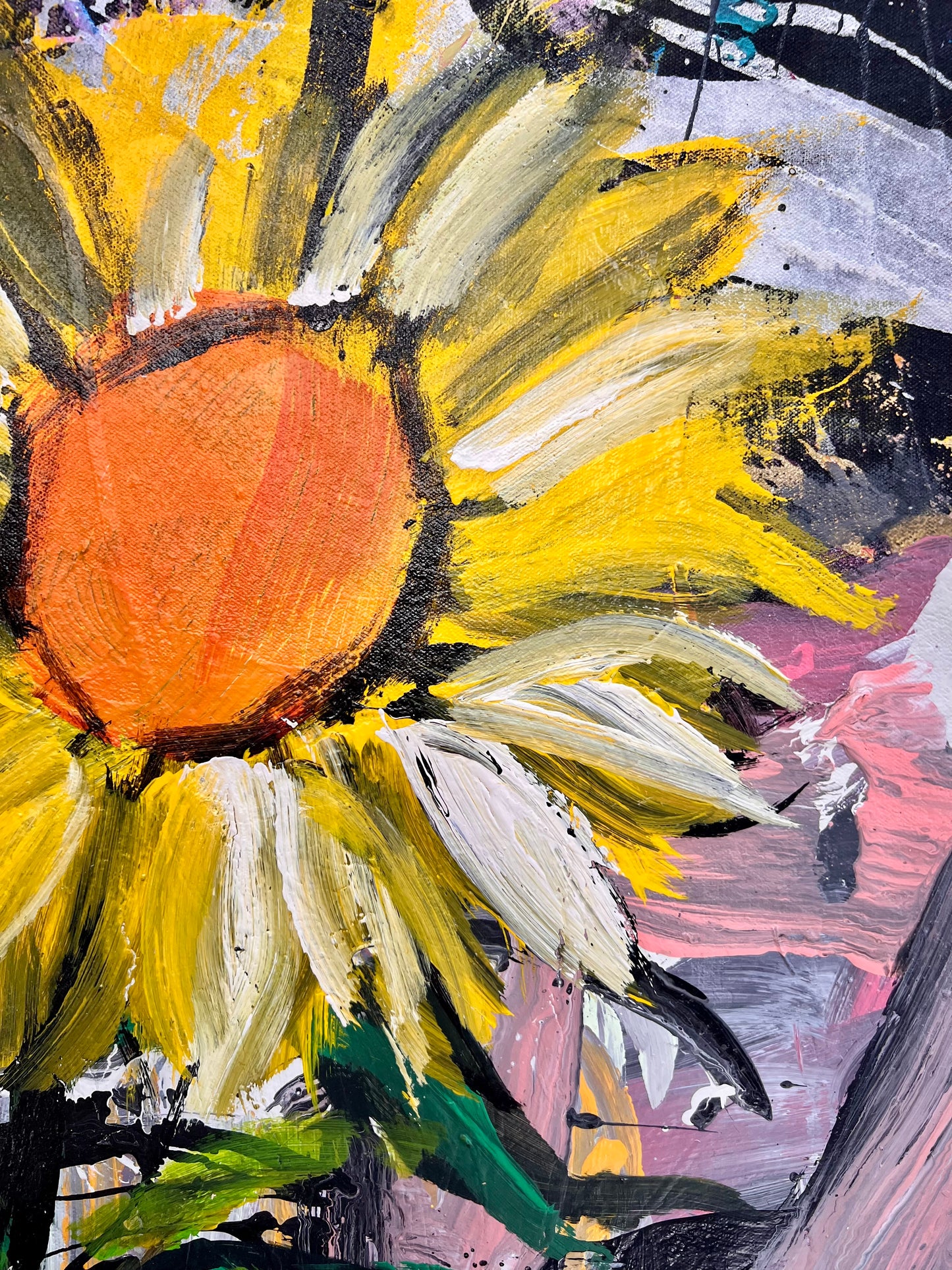 Natural Flow / Abstract Sunflower / August 2026