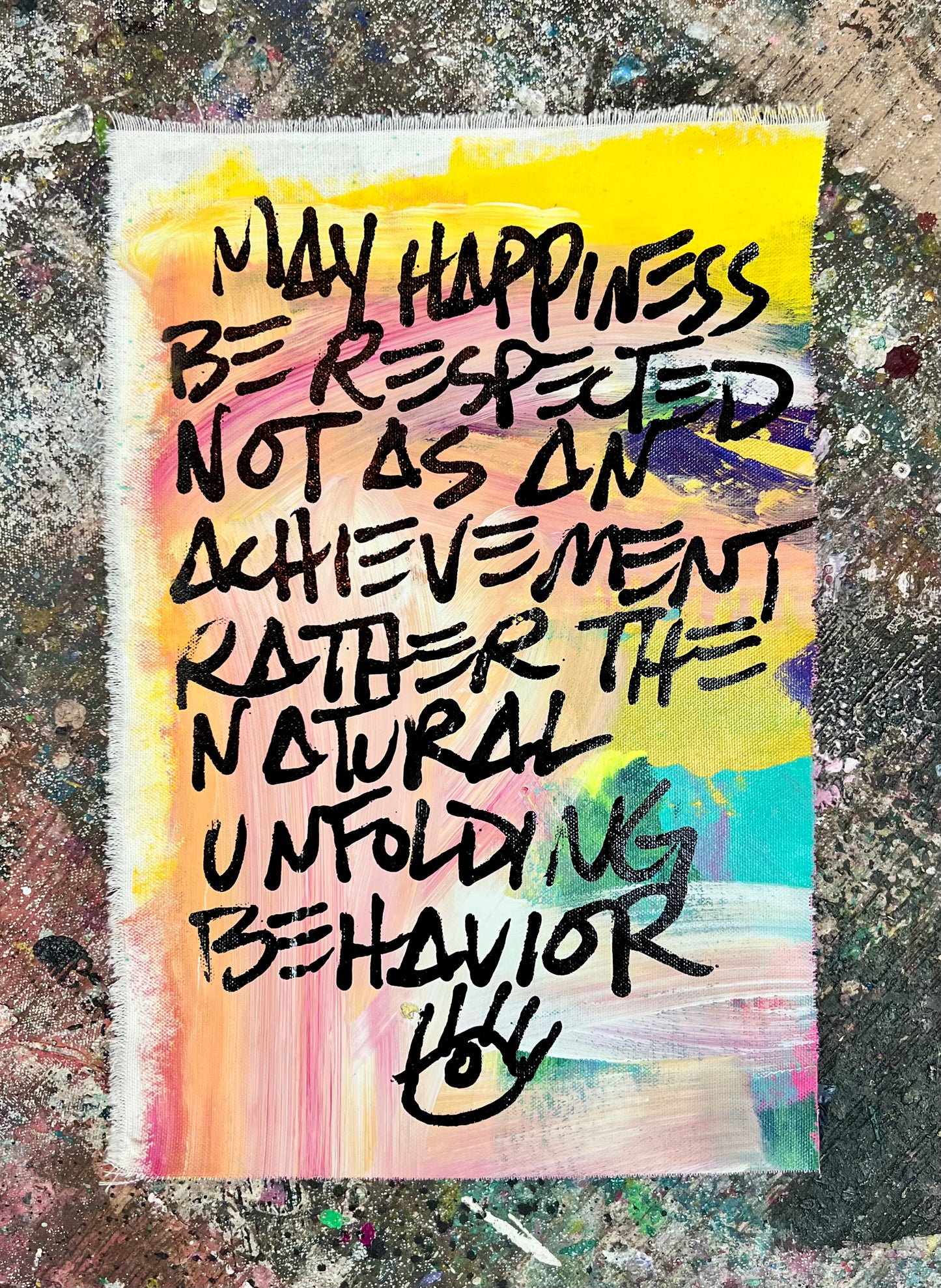 Natural Unfolding / Multicolor Mantra / March 2026