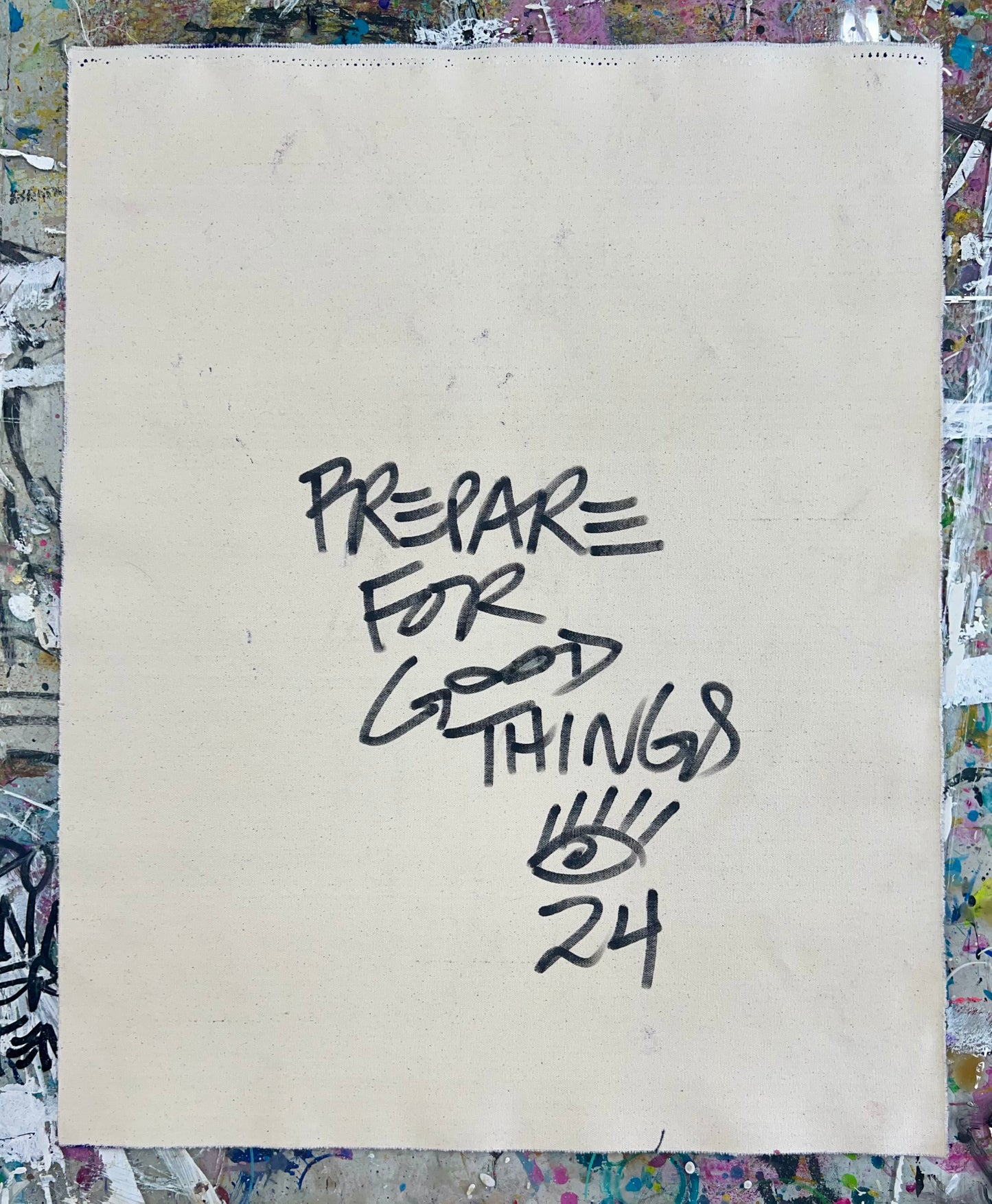 Prepare For Good Things / Purple Giraffe / March 2024
