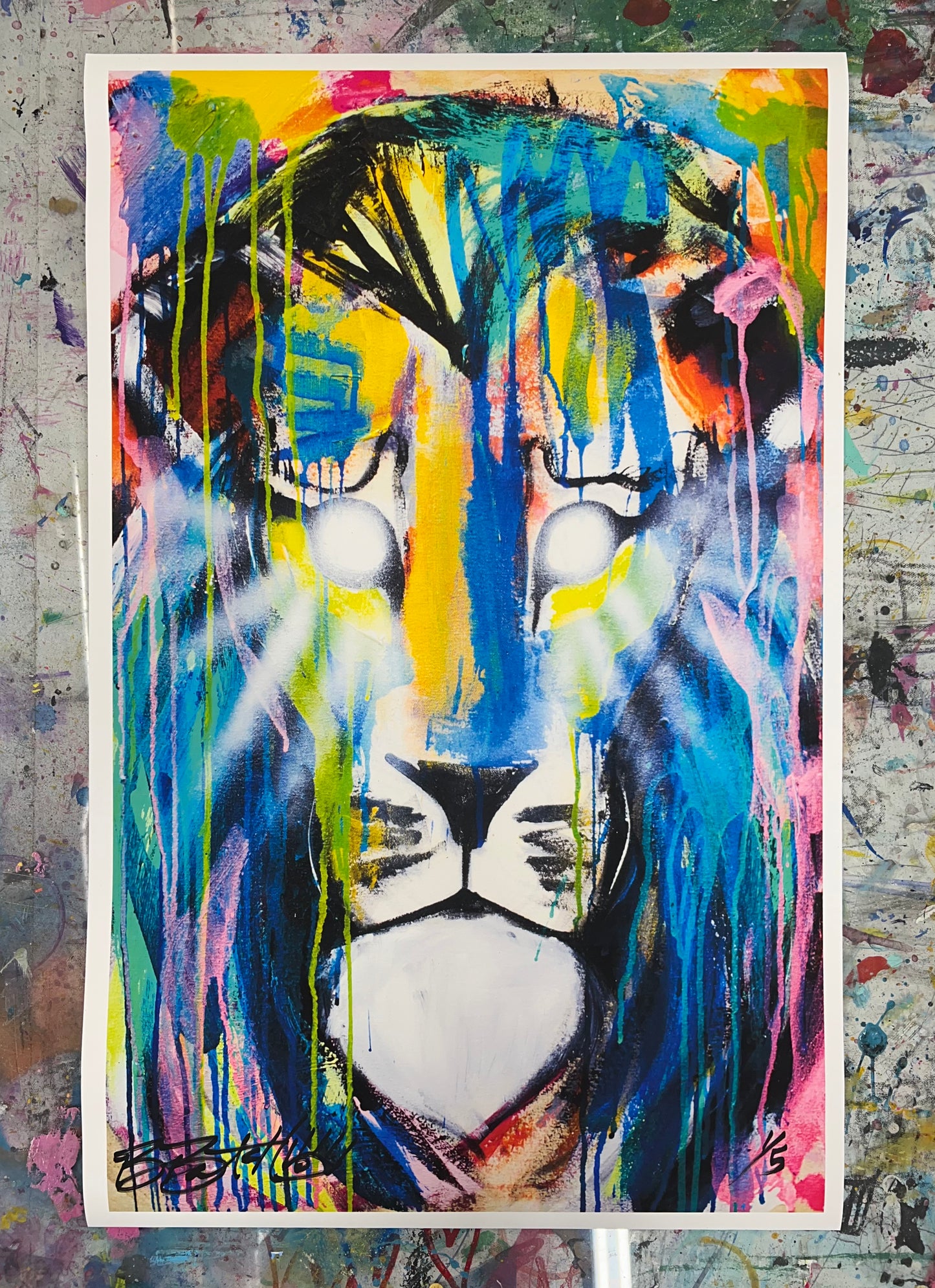Limited Edition Print / (1 of 5) Don't focus on what's missing / Lion / September 2023