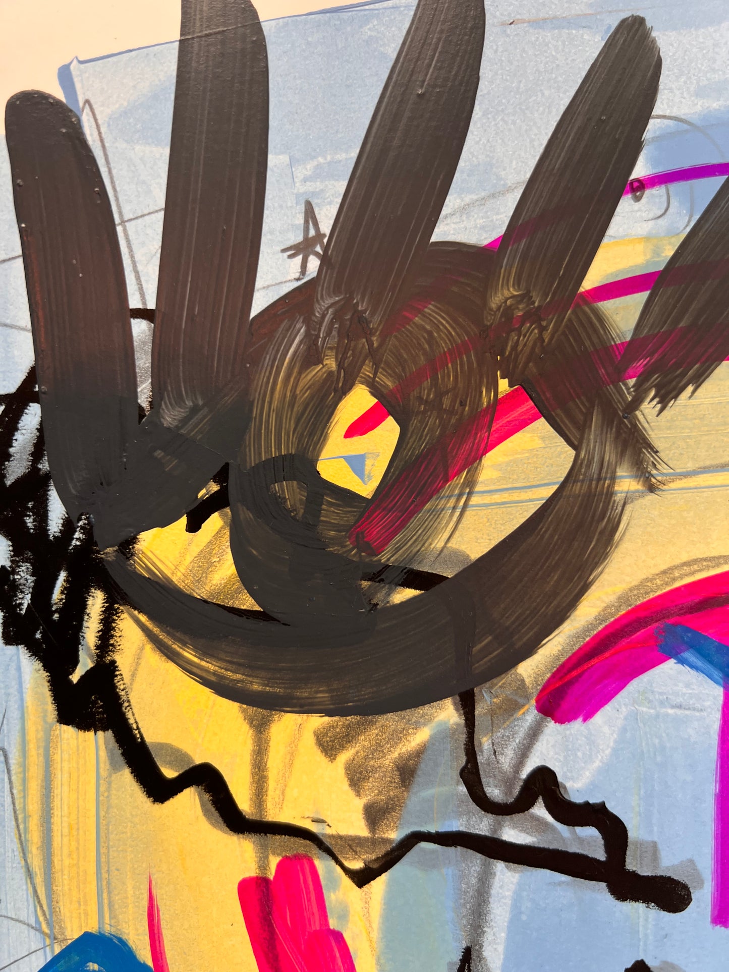 Life is Beautiful Skyline Sketch / Archival Paper / May 2025