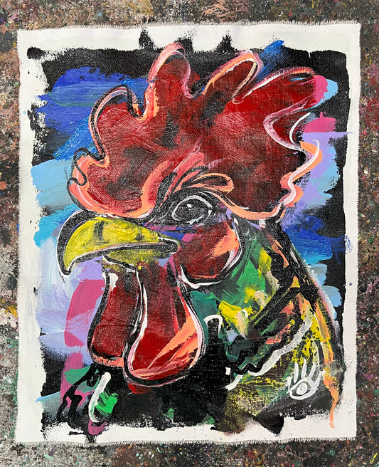 Each Day is New / Rooster Sketch / January 2025