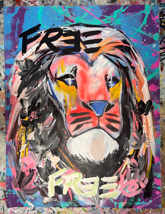 Person Stronger / Abstract Lion / August 2026