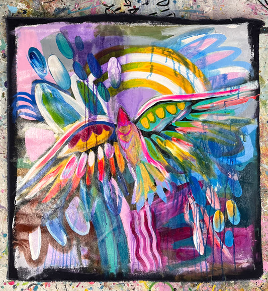 Folk Art Spirit Bird / Sunday Collection / November 2025