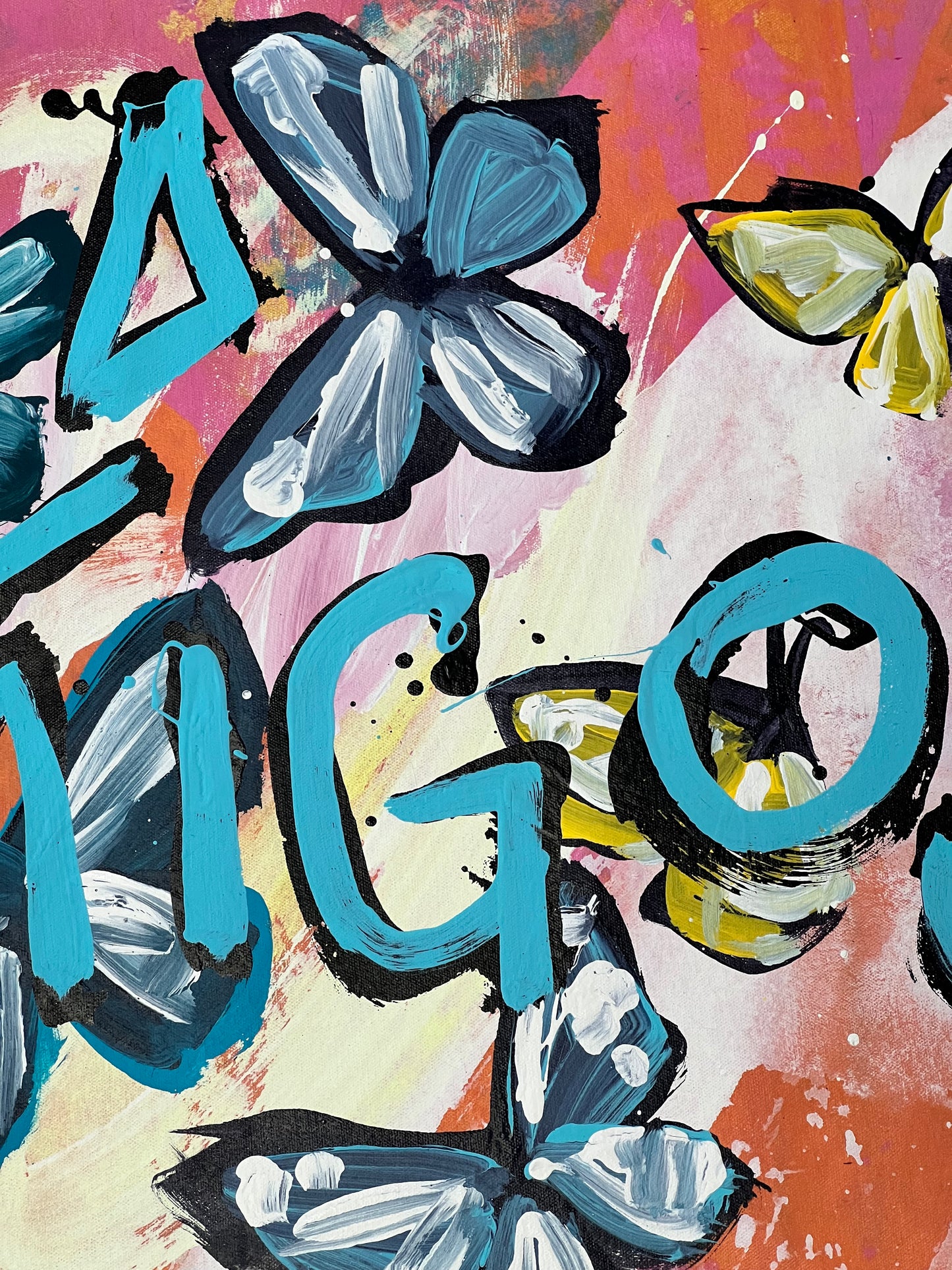 Hola Amigos / Butterfly Abstract / April 2026