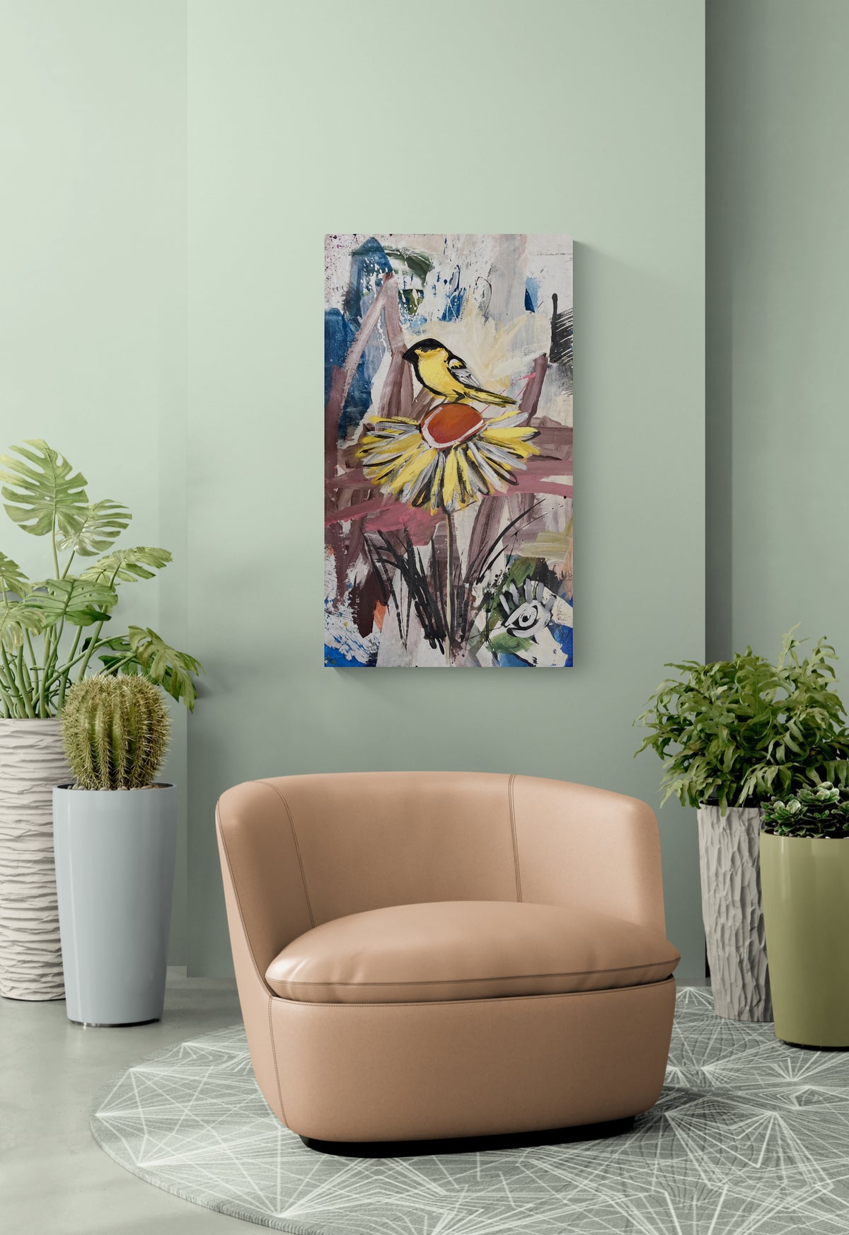 Seeing the Good / Sunflower Goldfinch / August 2026