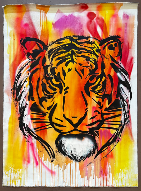 Eyes On It / Throwback Spray Paint Tiger  / Farewell 2025 Collection
