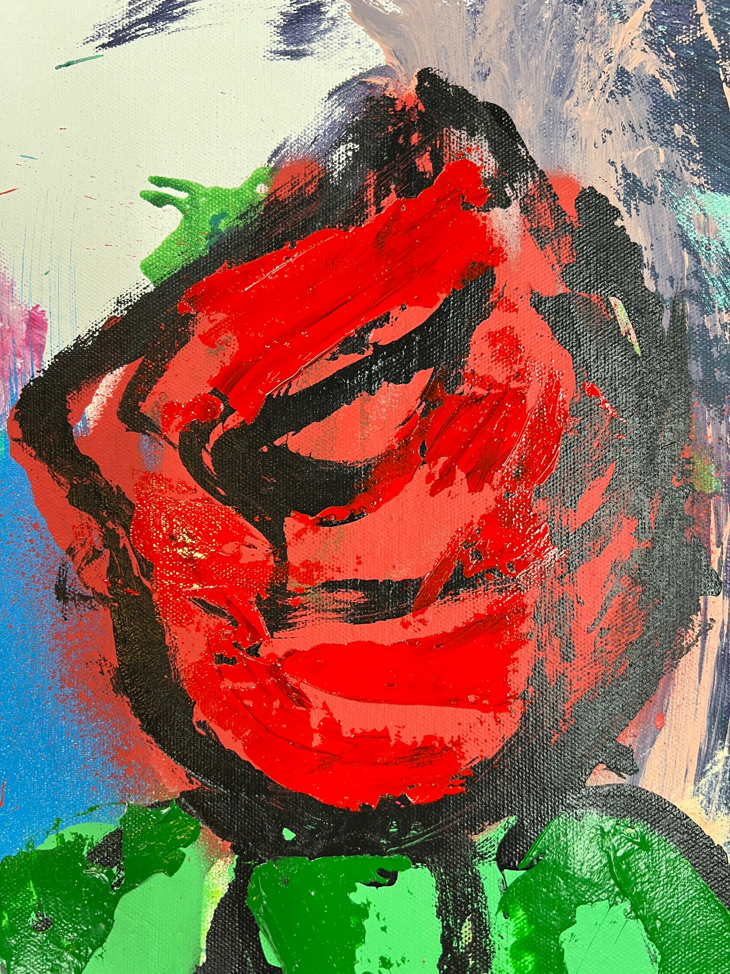 Love the Way You Live / Abstract Rose Portrait 2 / February 2024