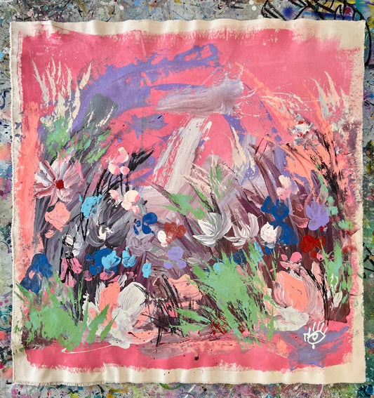 Beautiful and Free / Pink / Floral Landscape / June 2026