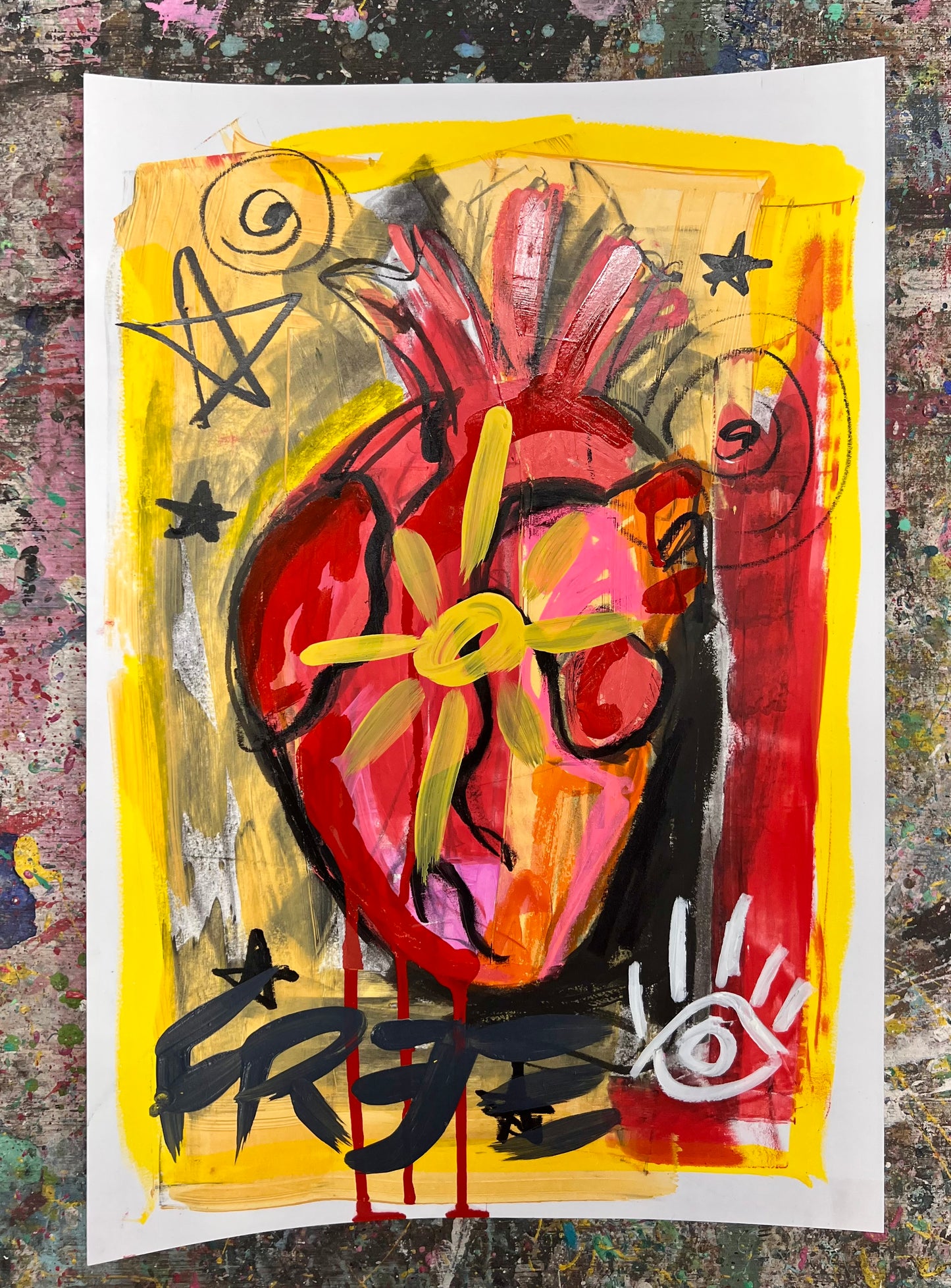 Heart Sketch / Archival Paper / May 2025