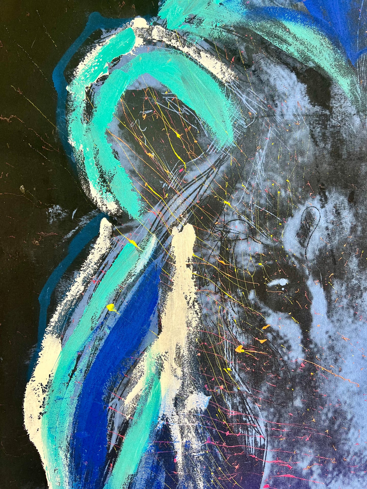Amazing Things / Winter Lion Tapestry / May 2024