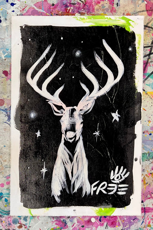 Beautiful and Free / Black & White Stag / Wednesday Refresh / September 2025