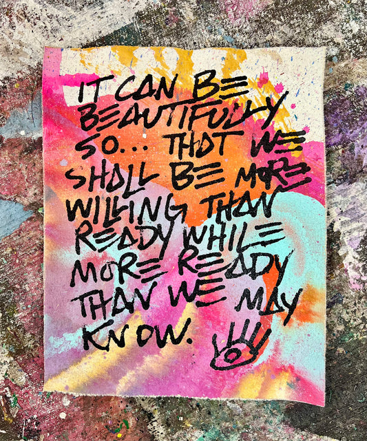 Beautifully So / Pink & Orange Colorwash Mantra / March 2026