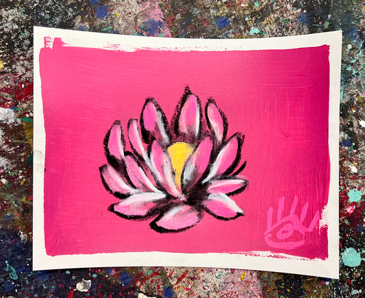 Lotus Sketch / Archival Paper / Sunday Collection / August 2025