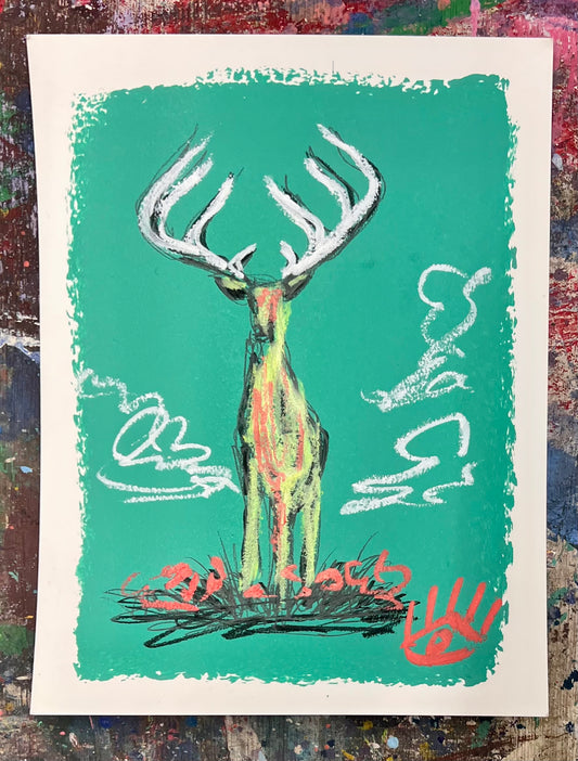 Stag Sketch / Archival Paper / Sunday Collection / August 2025