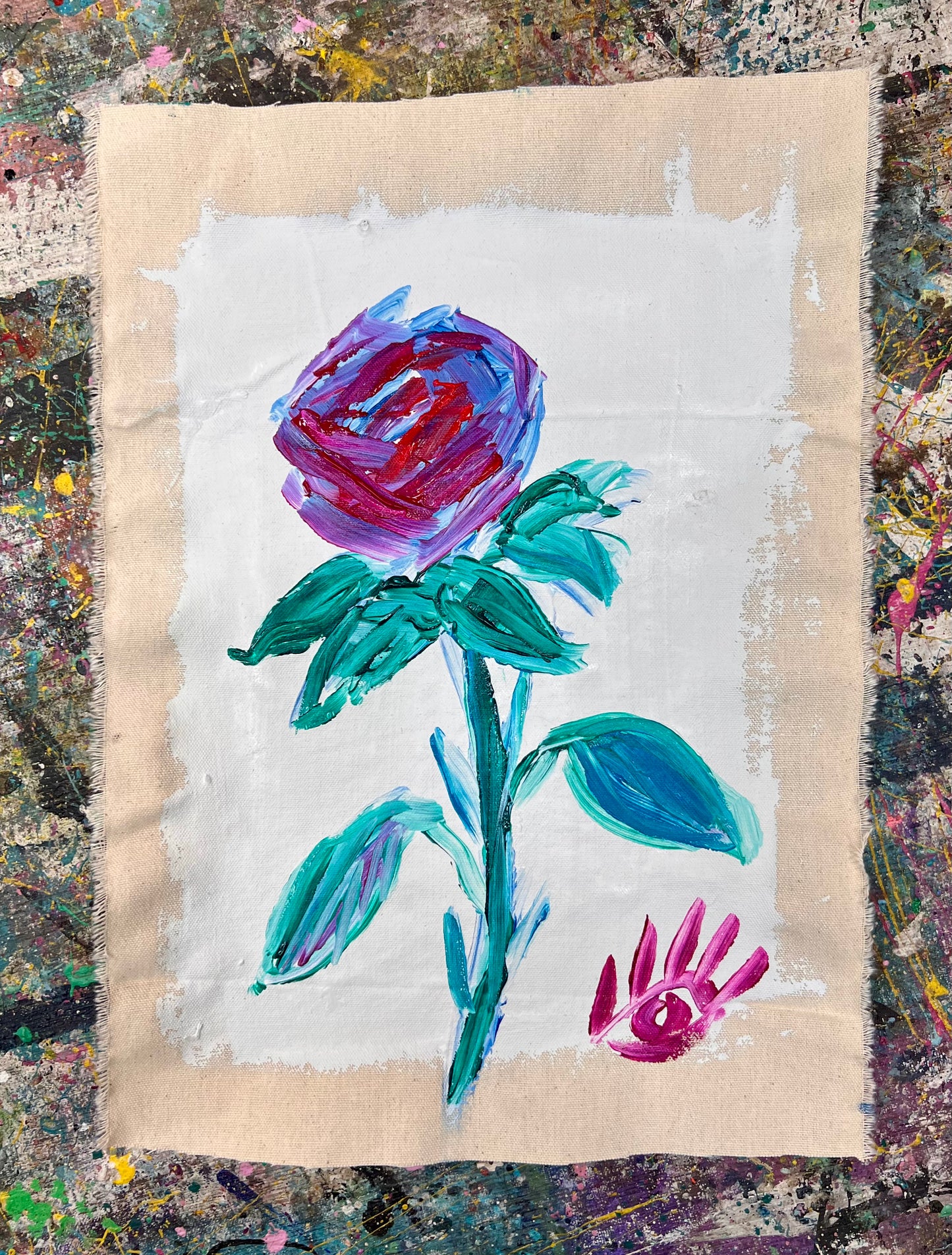 Beautiful and Free / Rose Sketch / May 2025