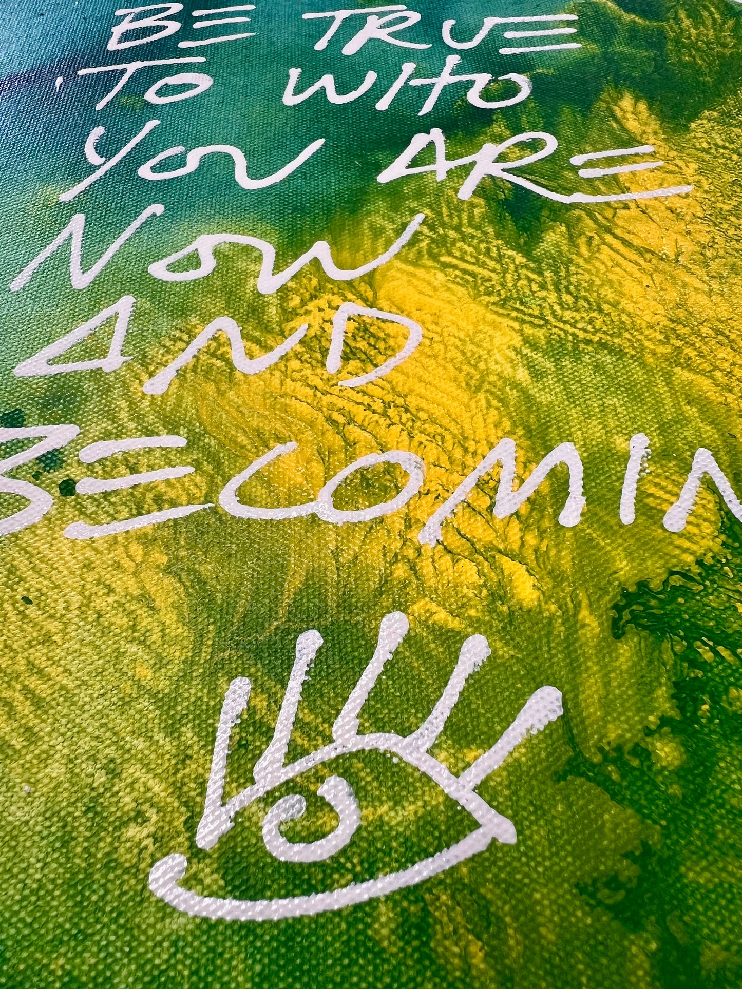 Now and Becoming / Watercolor Mantra 2 / BOGO Originals / September 2025
