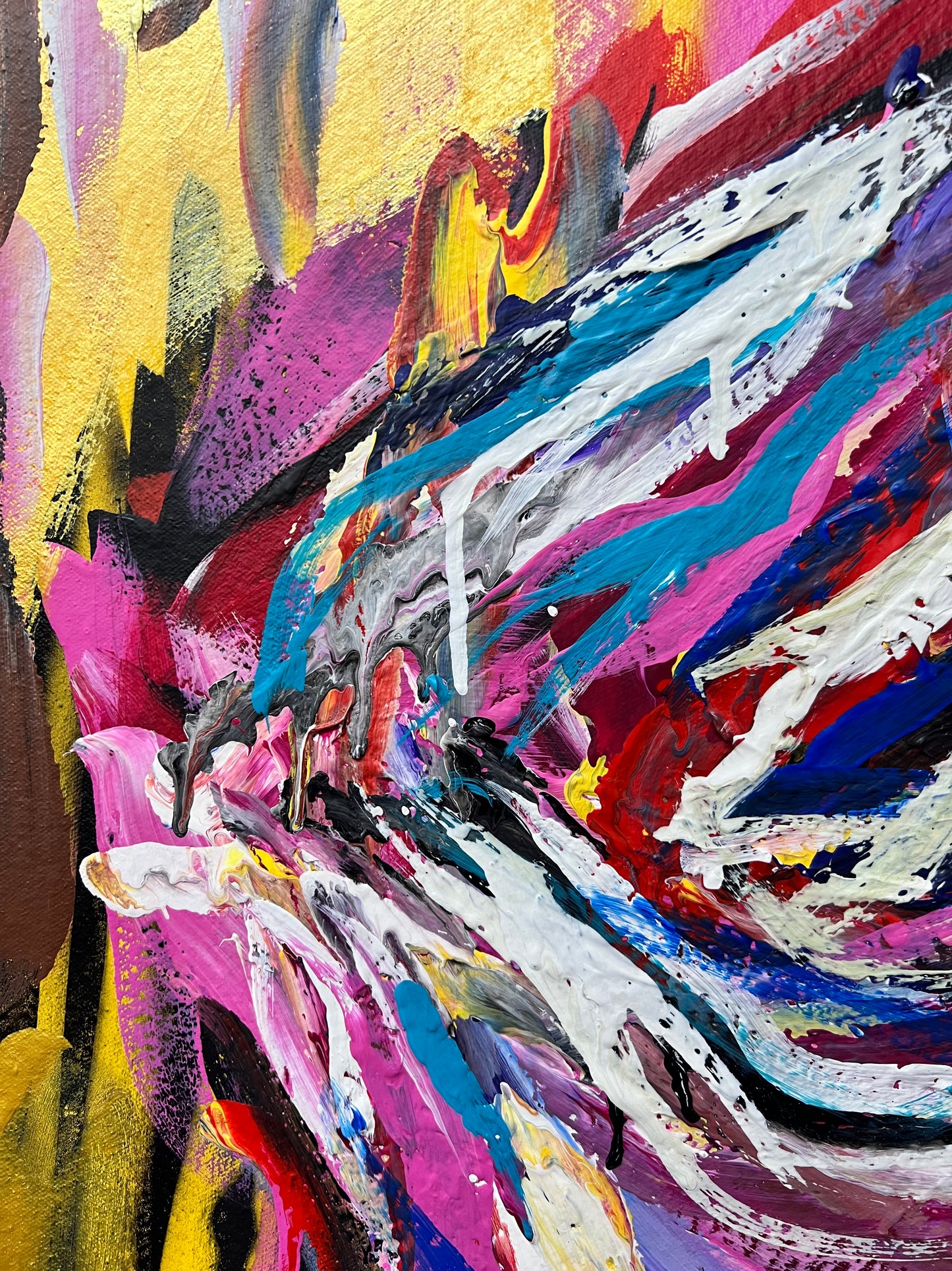 Fall In Love With Being Alive / Abstract Rose / Pink / Featured Originals / May 2026