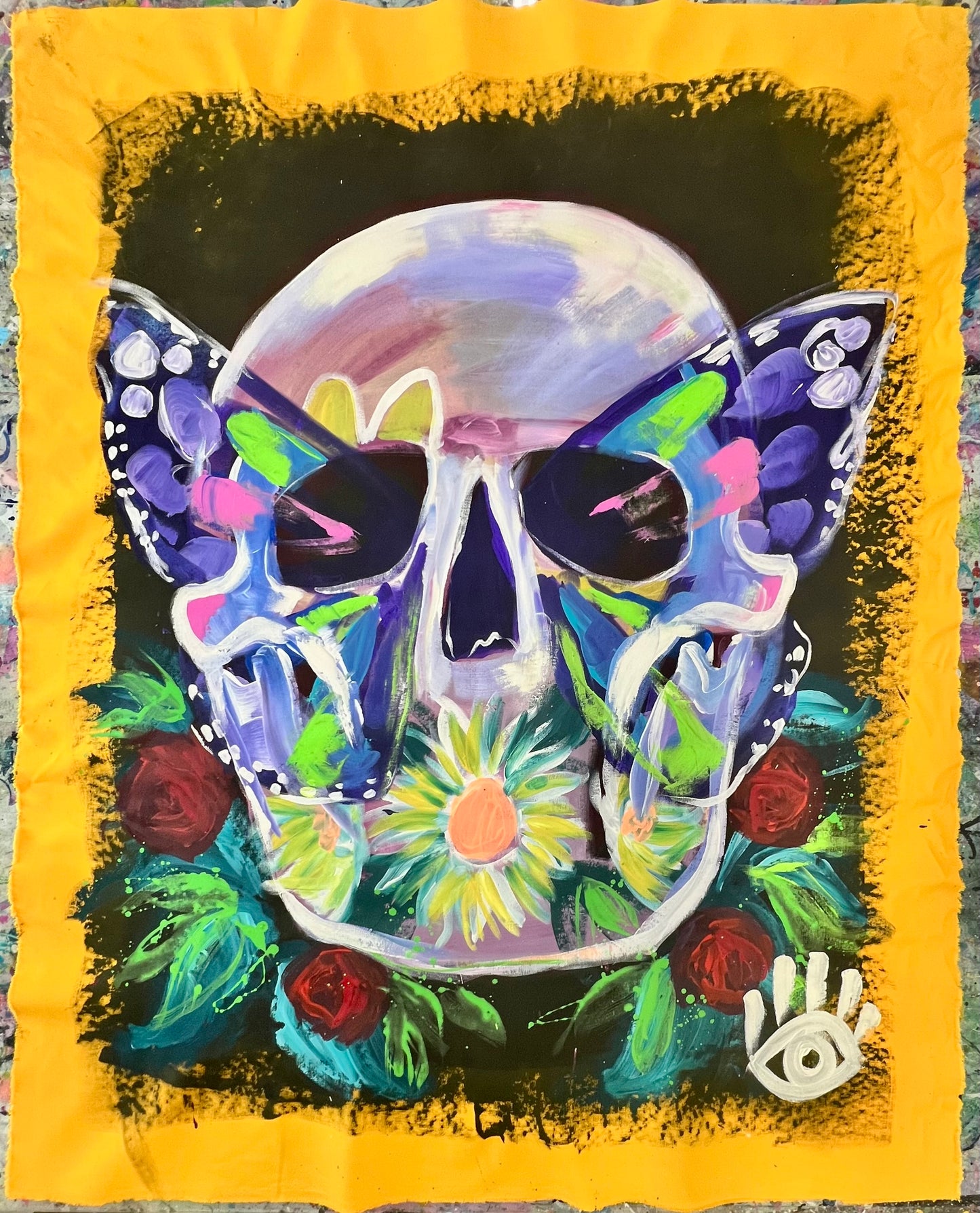 Abundantly Beautiful / Floral Butterfly Skull / April 2026