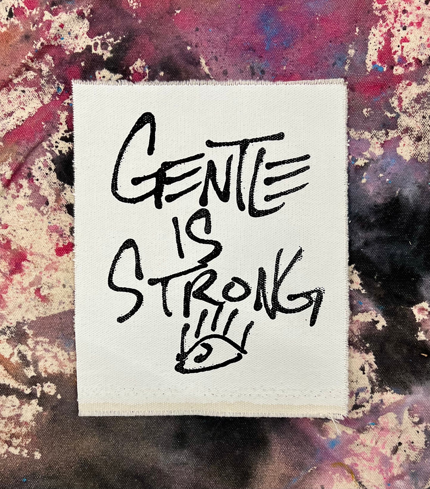 Gentle is Strong / Black & white pocket art / January 2024