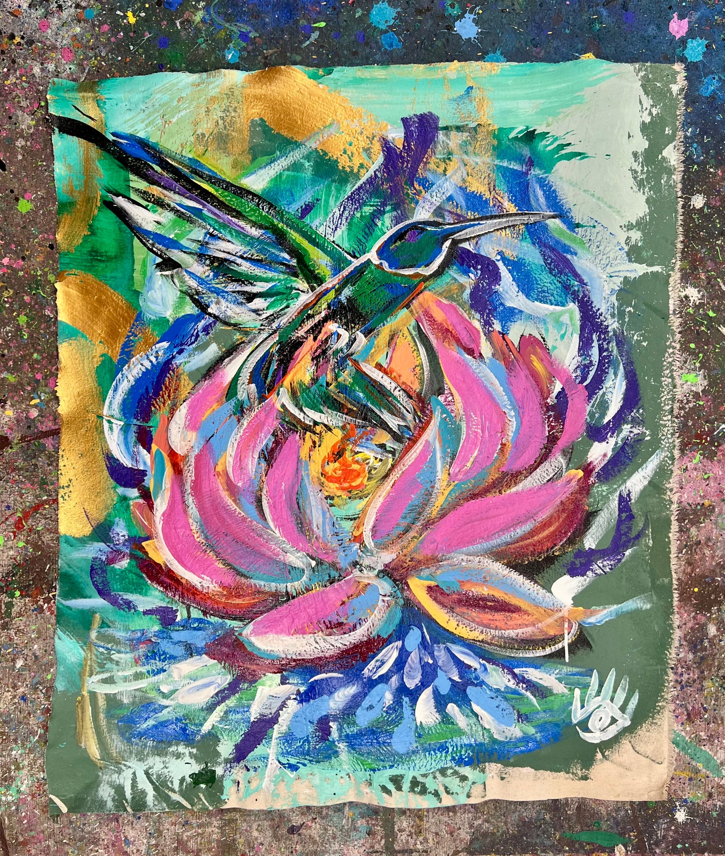 Hummingbird Lotus / Sunday Collection / January 2025