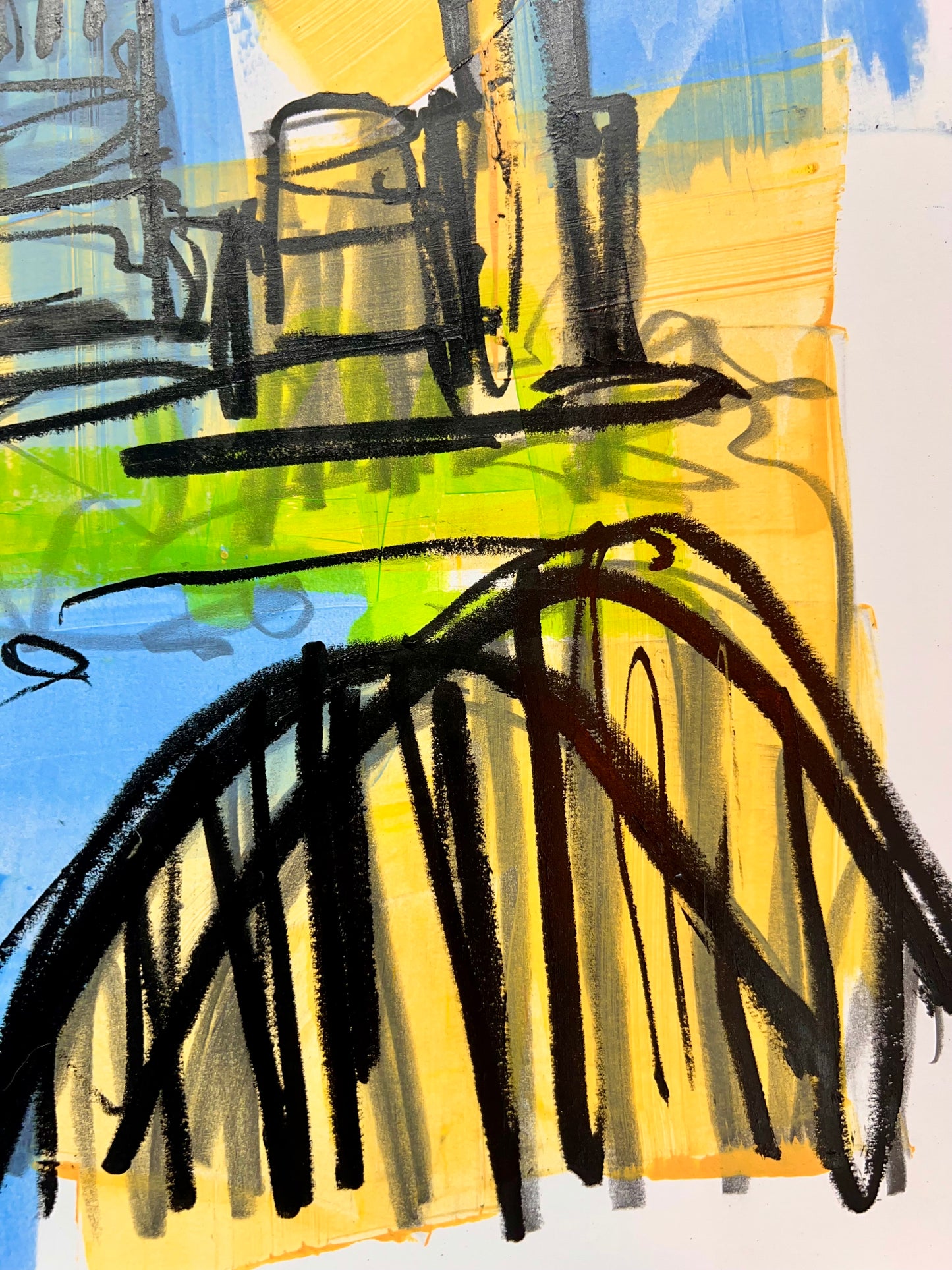 Life is Beautiful Skyline Sketch / Archival Paper / May 2025
