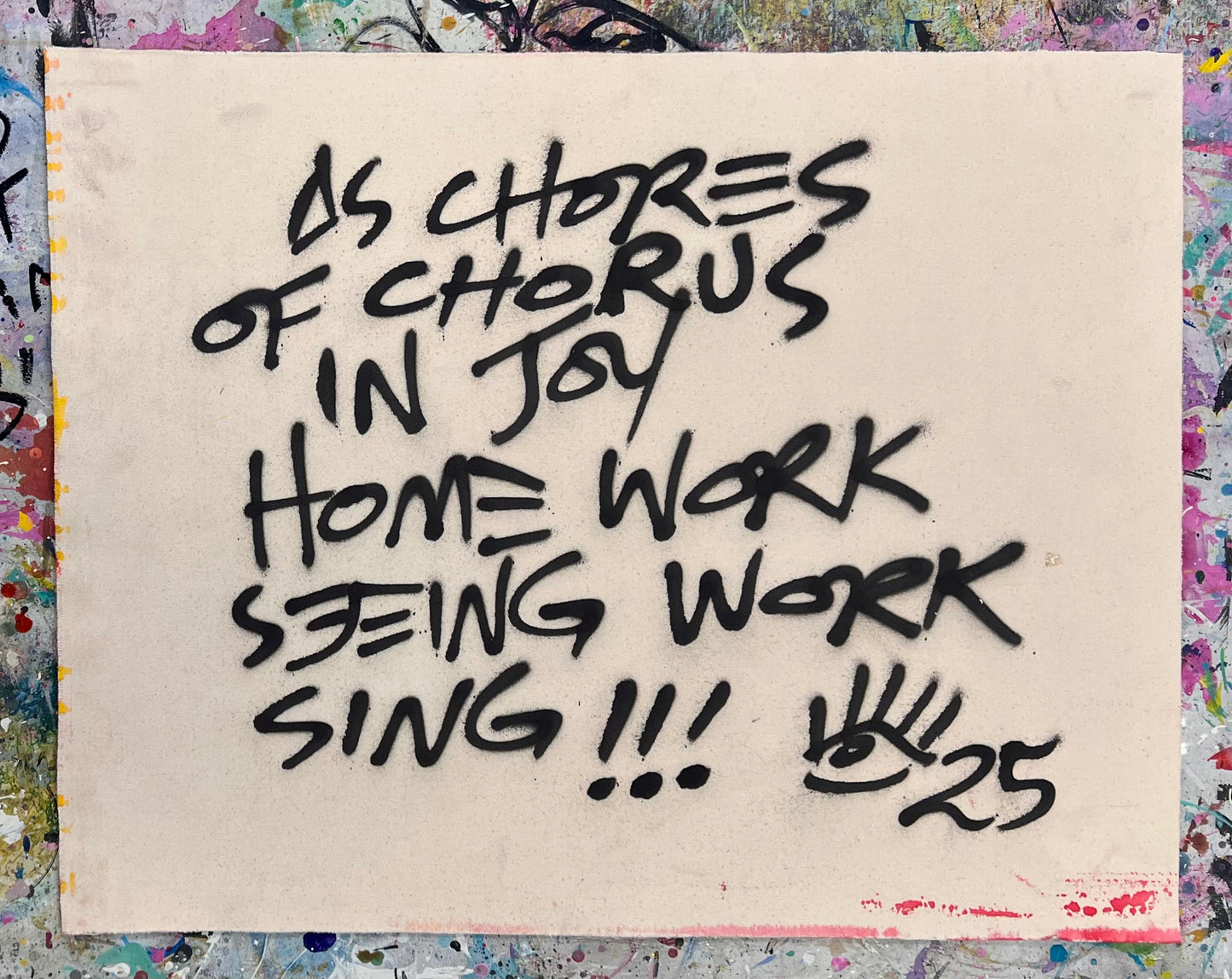 Seeing Work Sing / Mantra / Sunday Collection / November 2025