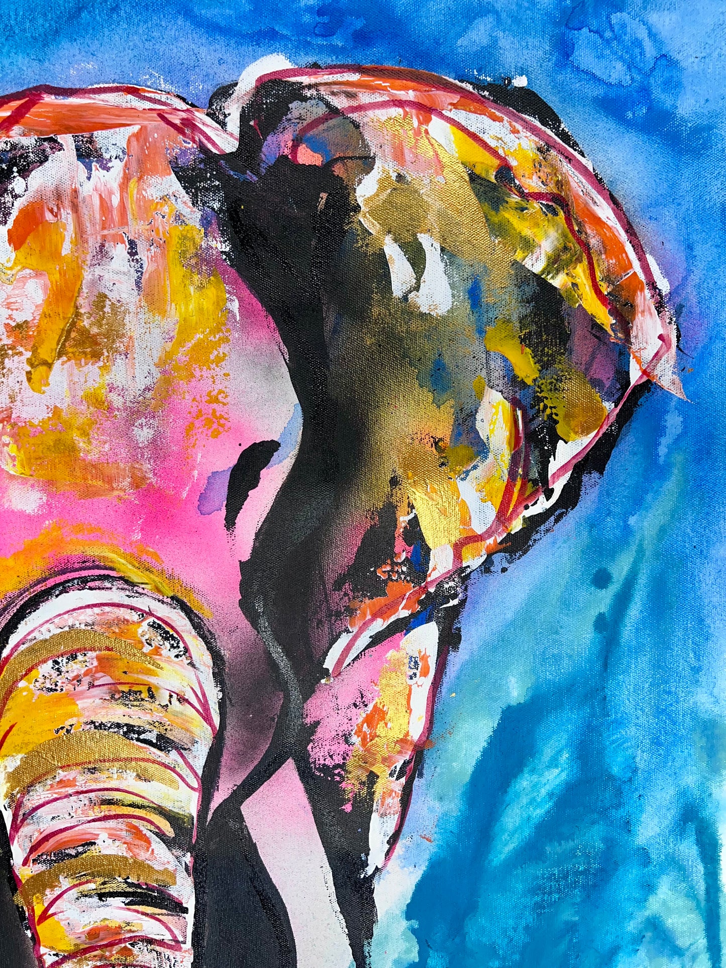 Wishful Thinker / Watercolor Elephant / August 2024