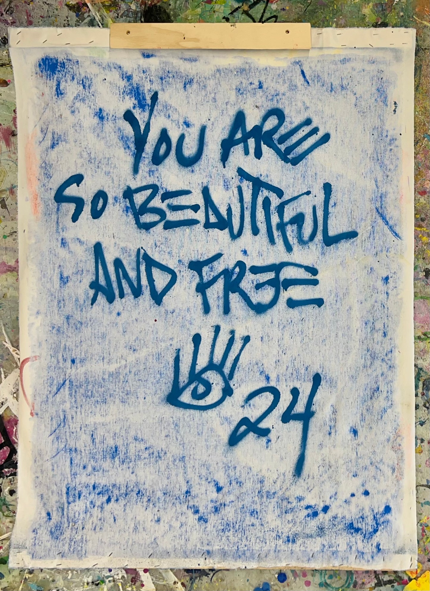 Beautiful and Free / Cave Elephant Banner / May 2024