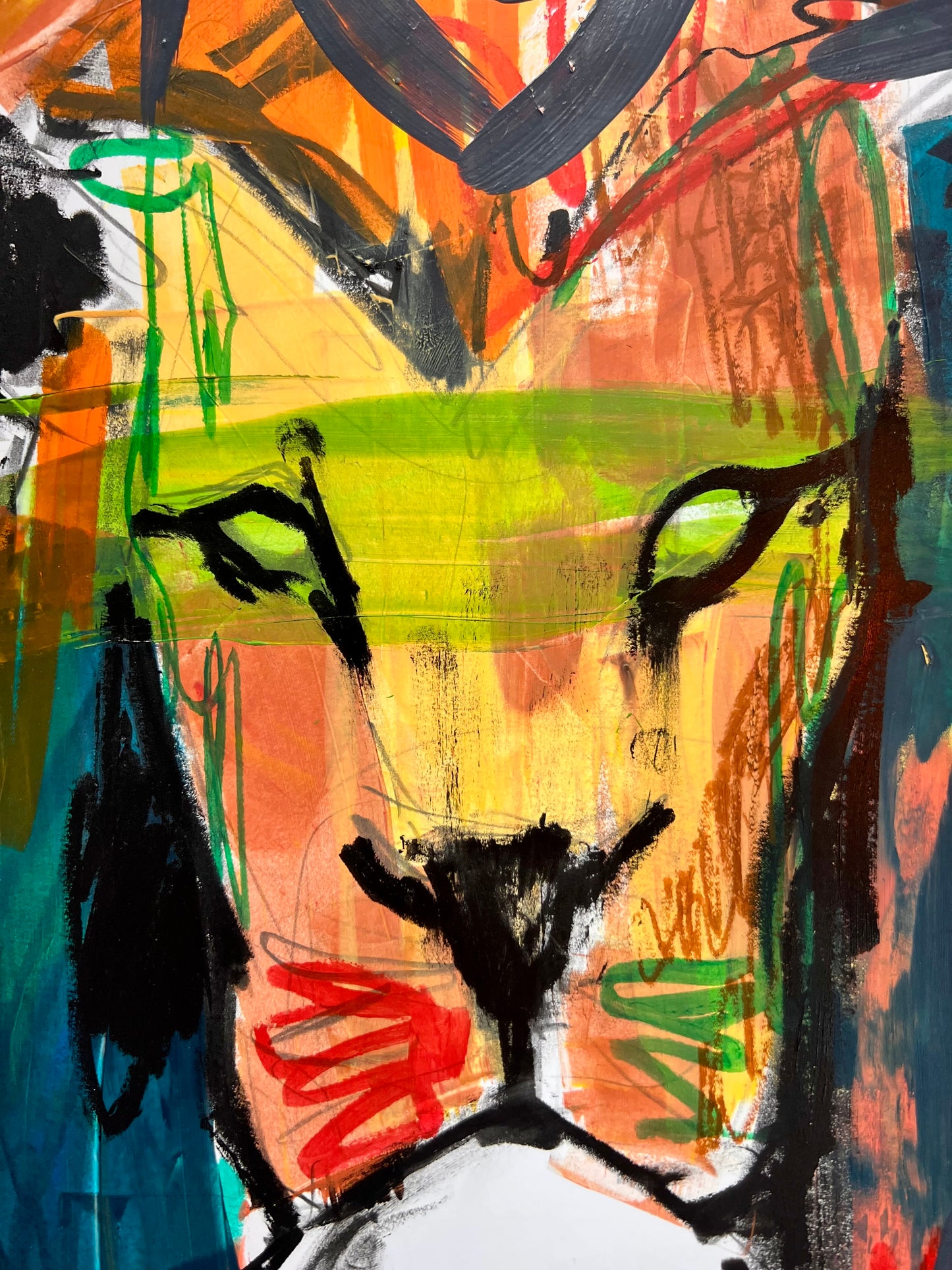Lion Sketch / Archival Paper / May 2025
